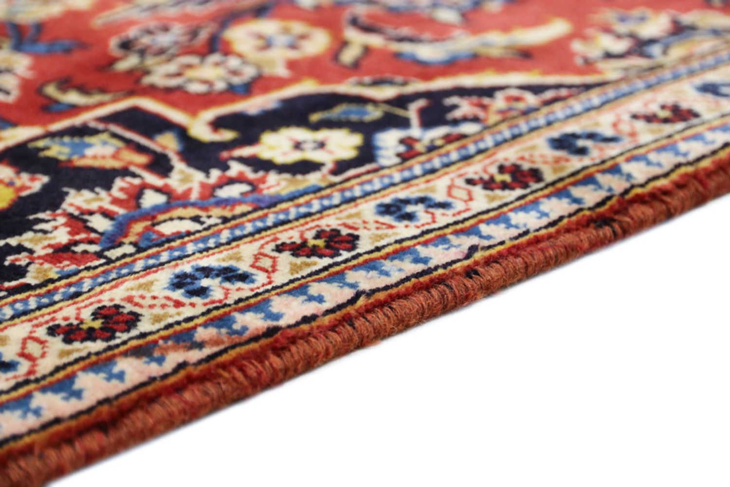 Alfombra persa - Keshan - 260 x 136 cm - rojo