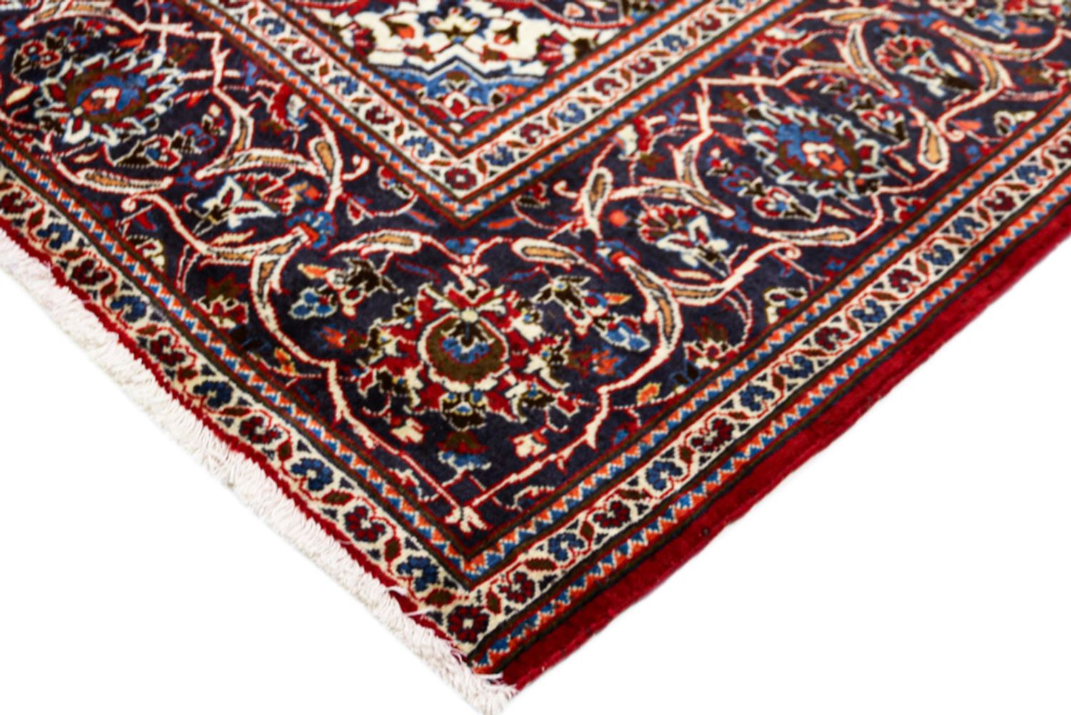 Alfombra persa - Keshan - 300 x 200 cm - rojo