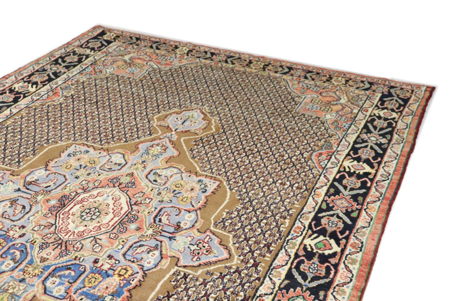 Alfombra persa - Nómada - 305 x 203 cm - arena