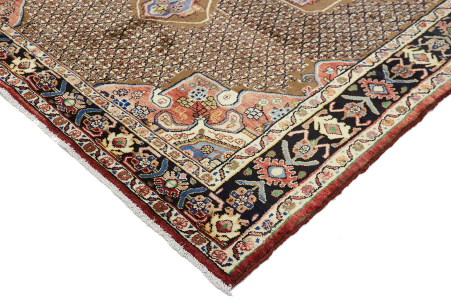 Alfombra persa - Nómada - 305 x 203 cm - arena