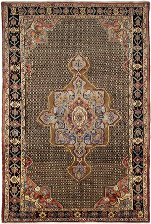 Alfombra persa - Nómada - 305 x 203 cm - arena