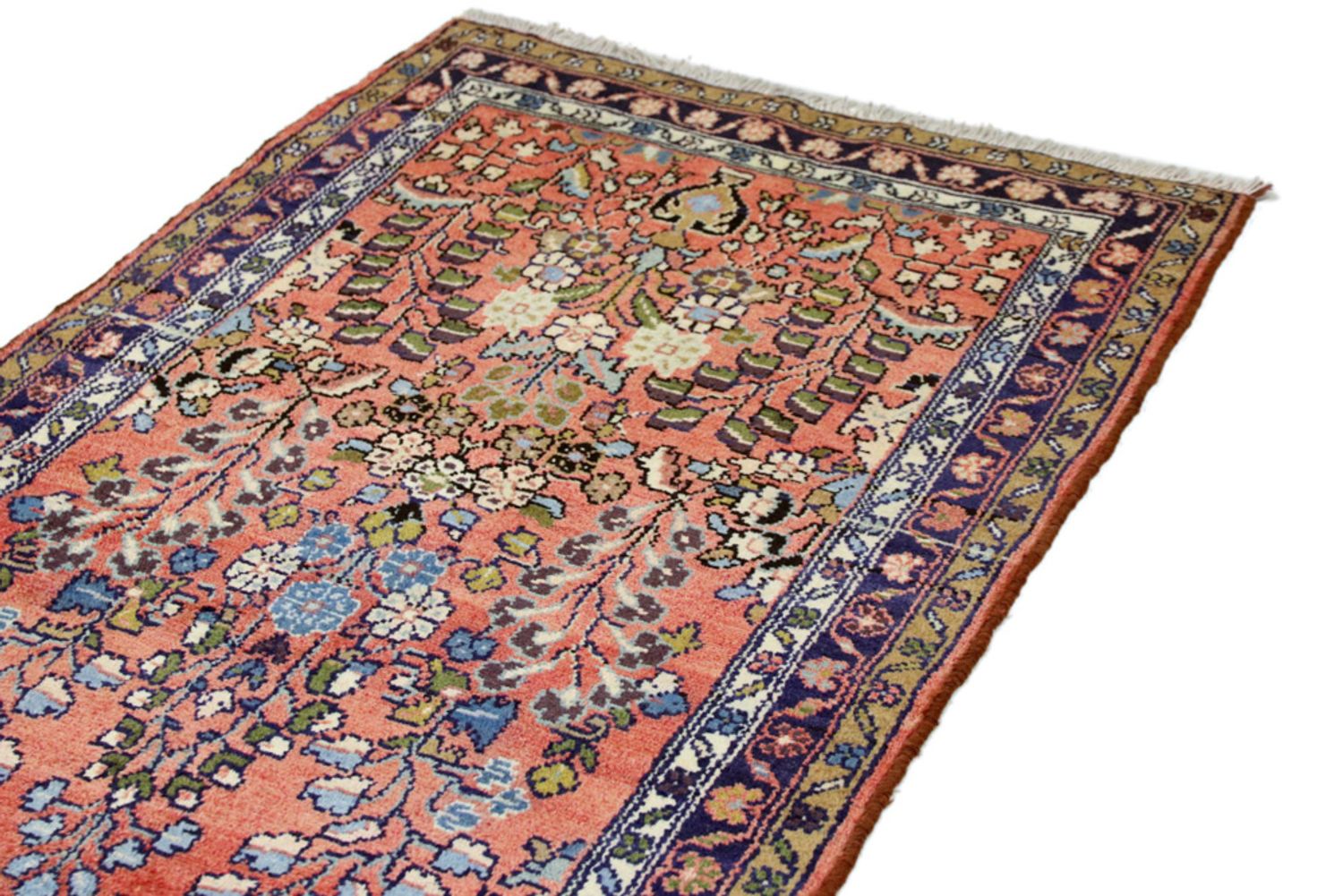 Alfombra de pasillo Alfombra persa - Clásica - 287 x 80 cm - óxido