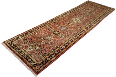 Alfombra de pasillo Alfombra persa - Nómada - 277 x 80 cm - óxido