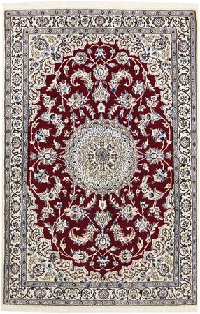 Perský koberec - Nain - 180 x 118 cm - červená