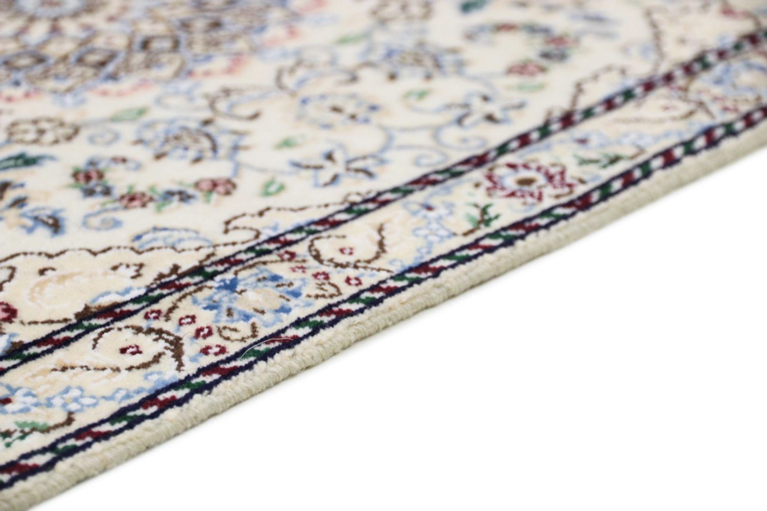 Alfombra persa - Nain - 90 x 60 cm - crema