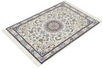 Alfombra persa - Nain - 90 x 60 cm - crema