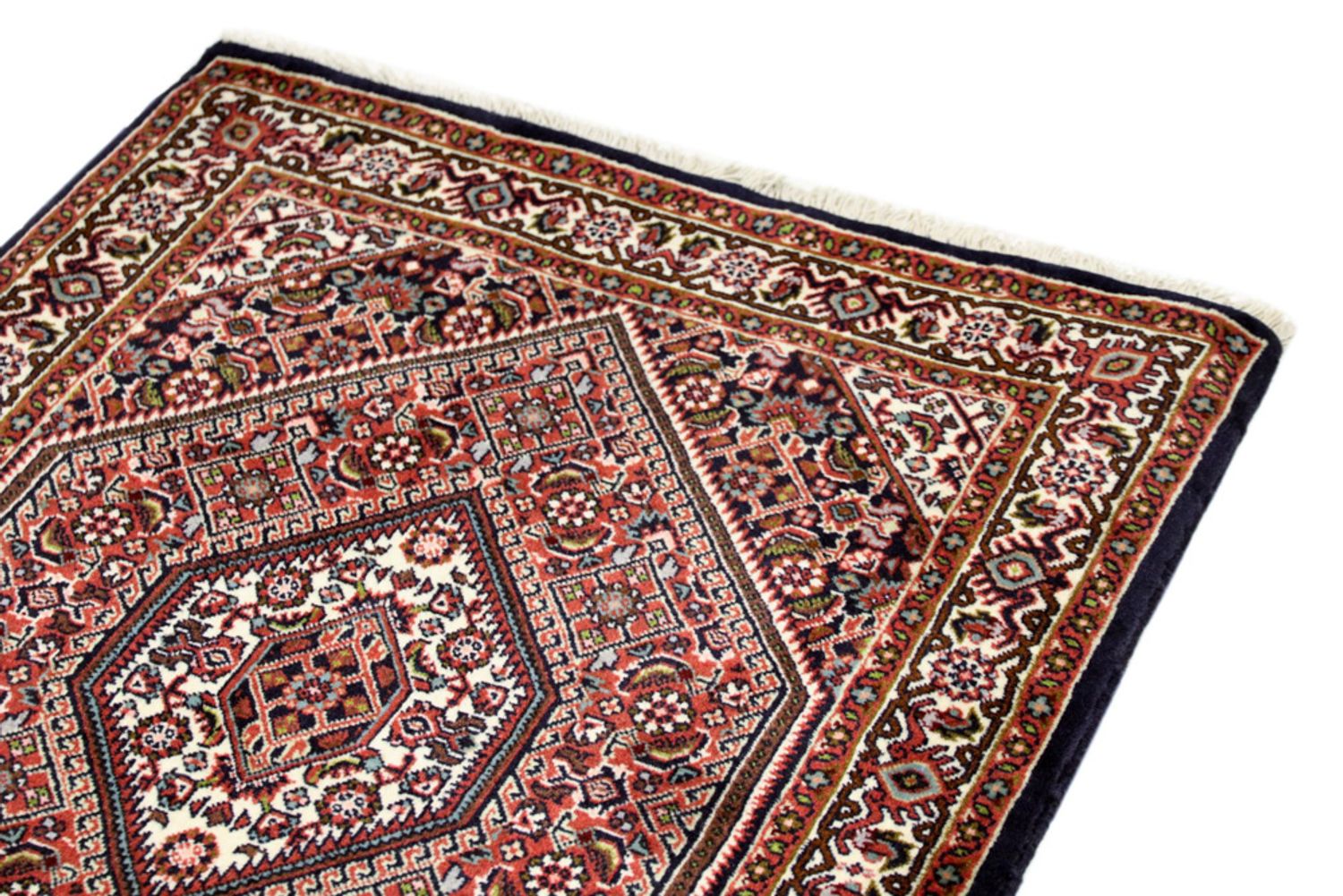 Alfombra persa - Bidjar - 103 x 77 cm - óxido