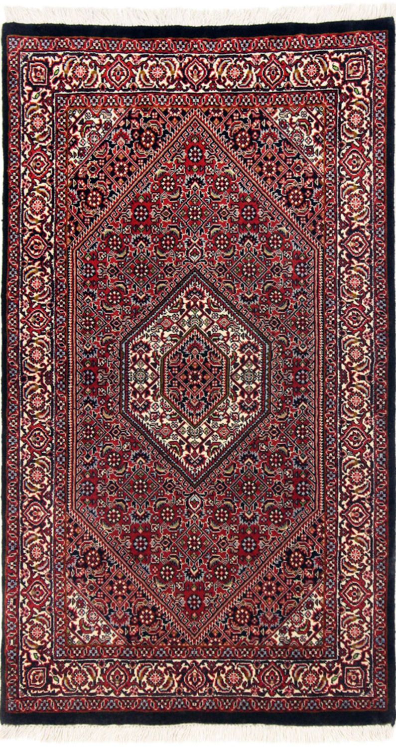 Alfombra persa - Bidjar - 145 x 83 cm - óxido