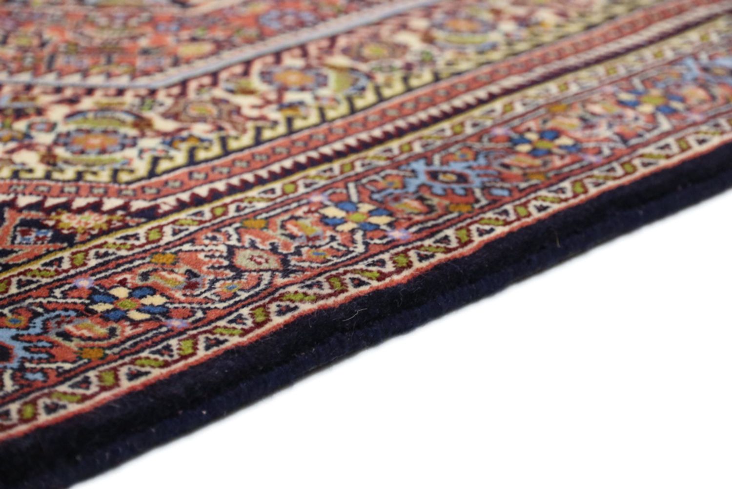 Alfombra persa - Bidjar - 104 x 75 cm - óxido