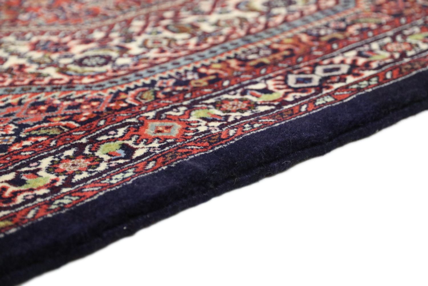 Alfombra persa - Bidjar - 103 x 72 cm - óxido