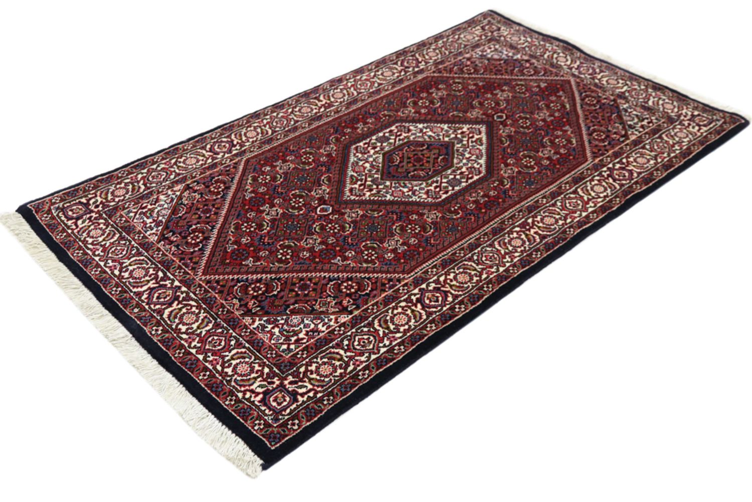 Alfombra persa - Bidjar - 150 x 85 cm - óxido