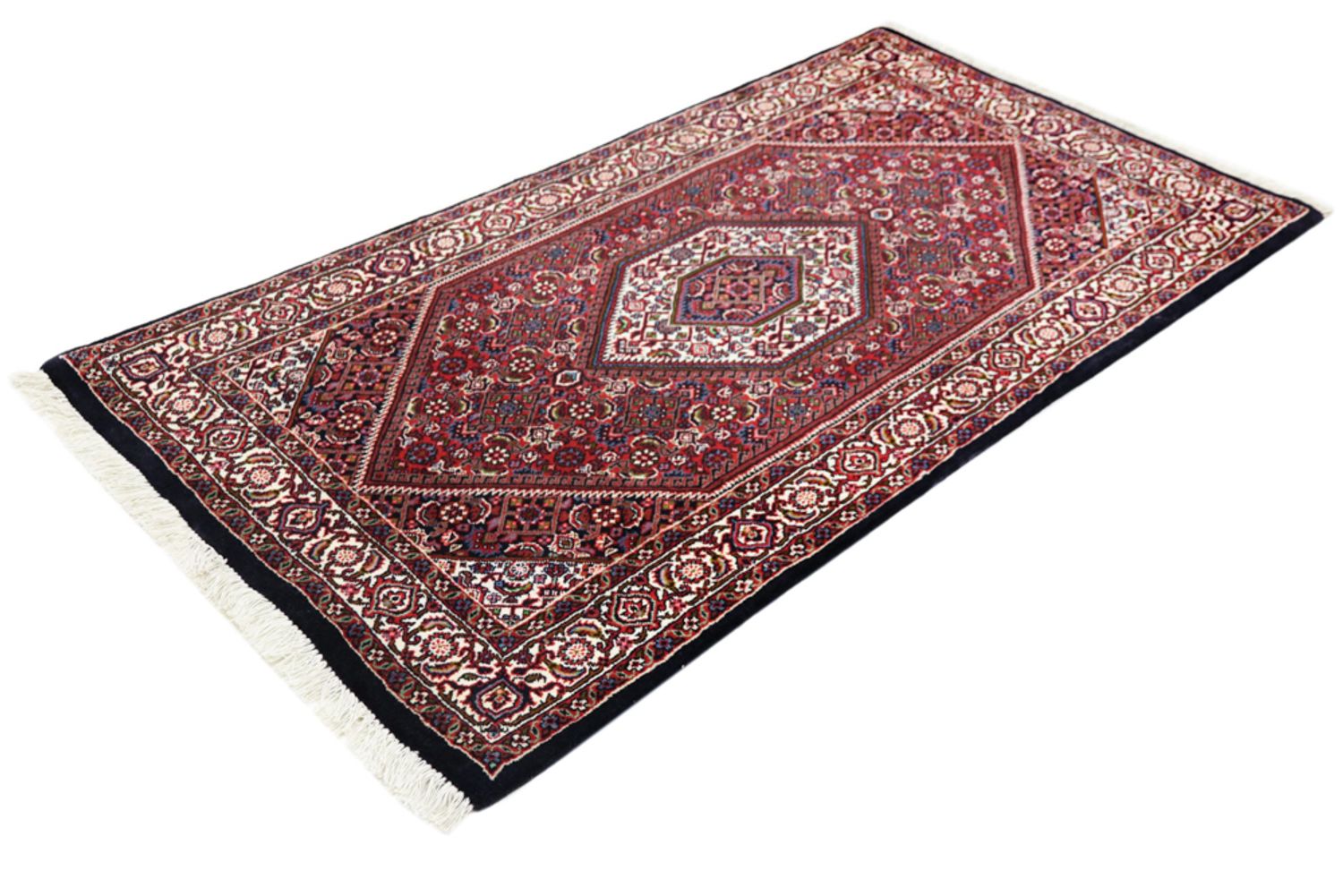 Alfombra persa - Bidjar - 150 x 85 cm - óxido