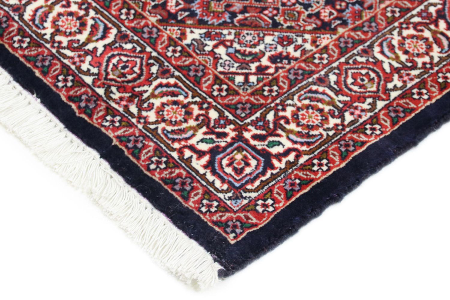 Alfombra persa - Bidjar - 136 x 82 cm - óxido