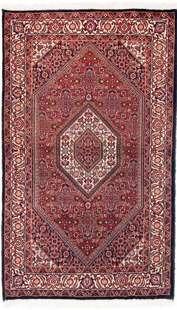 Alfombra persa - Bidjar - 136 x 82 cm - óxido