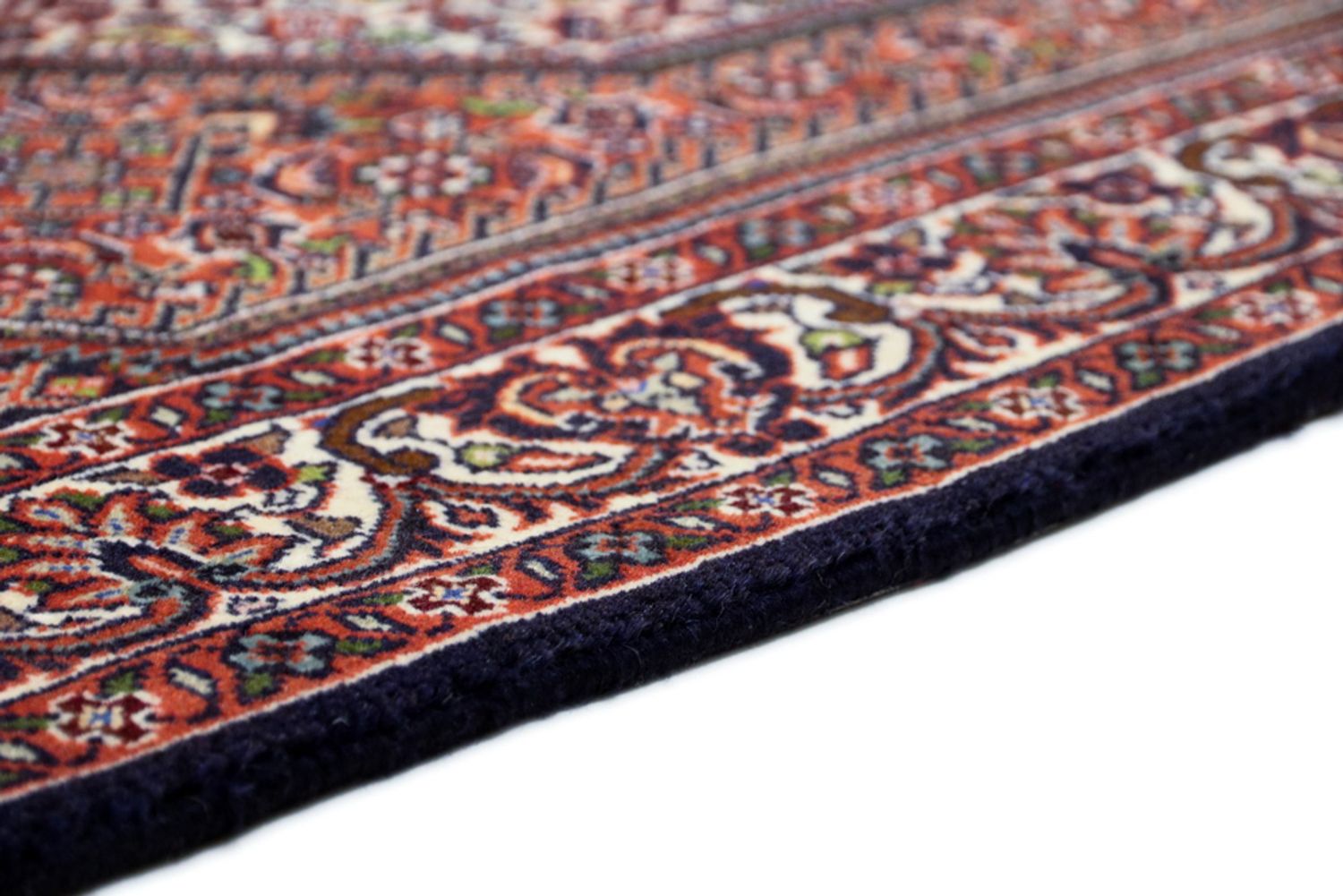 Alfombra persa - Bidjar - 145 x 85 cm - óxido