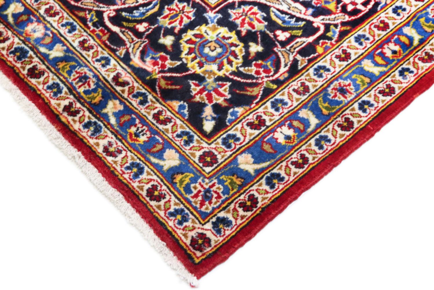 Alfombra persa - Keshan - 350 x 250 cm - rojo