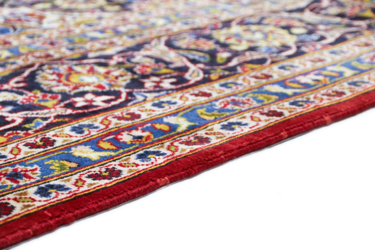 Alfombra persa - Keshan - 350 x 250 cm - rojo