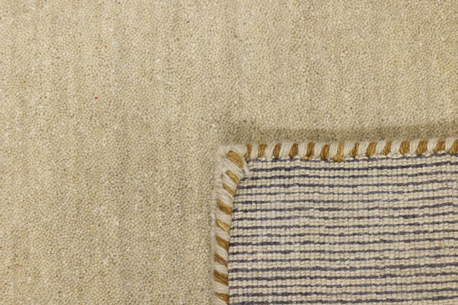 Alfombra de pasillo Alfombra Gabbeh - Indus - 300 x 80 cm - arena