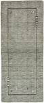 Alfombra de pasillo Alfombra Gabbeh - Loribaft Softy - 202 x 82 cm - gris