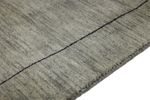 Alfombra de pasillo Alfombra Gabbeh - Loribaft Softy - 202 x 82 cm - gris
