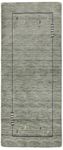 Alfombra de pasillo Alfombra Gabbeh - Loribaft Softy - 203 x 83 cm - gris