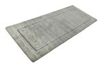 Alfombra de pasillo Alfombra Gabbeh - Loribaft Softy - 203 x 83 cm - gris