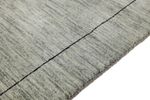 Alfombra de pasillo Alfombra Gabbeh - Loribaft Softy - 203 x 83 cm - gris