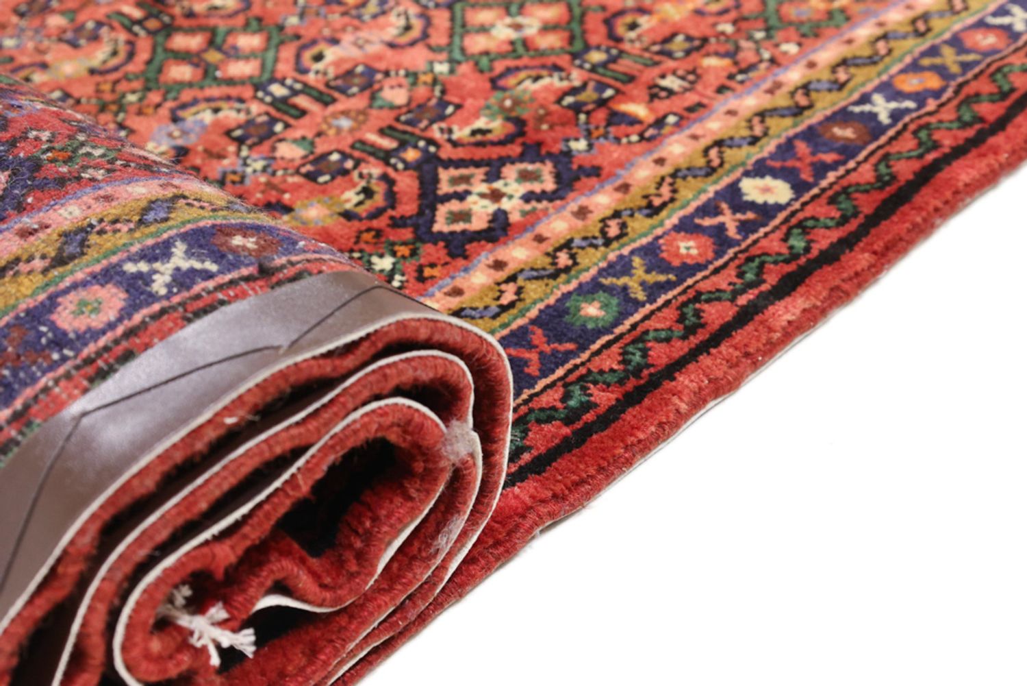 Runner Perský koberec - Nomádský - 515 x 85 cm - rezavá