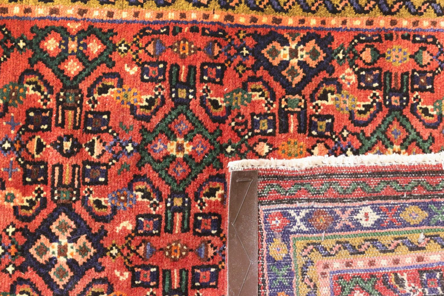 Runner Perský koberec - Nomádský - 515 x 85 cm - rezavá