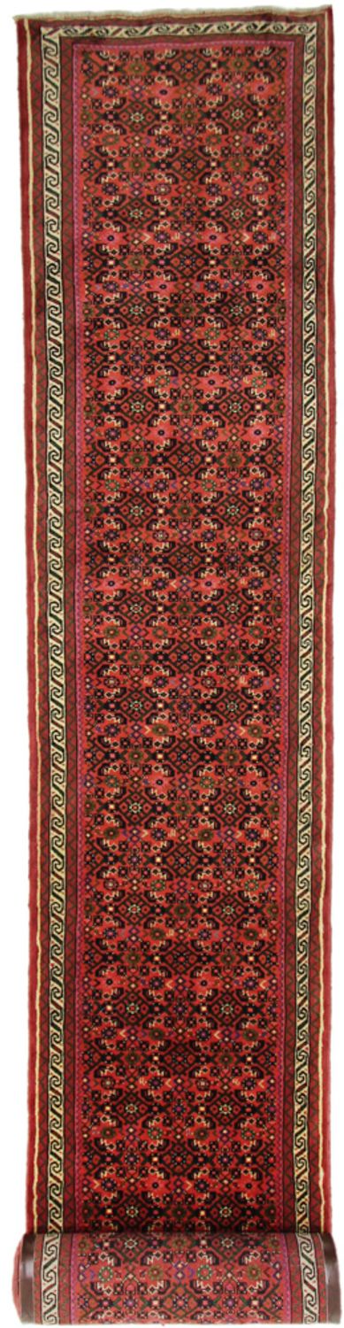 Alfombra de pasillo Alfombra persa - Nómada - 610 x 90 cm - óxido