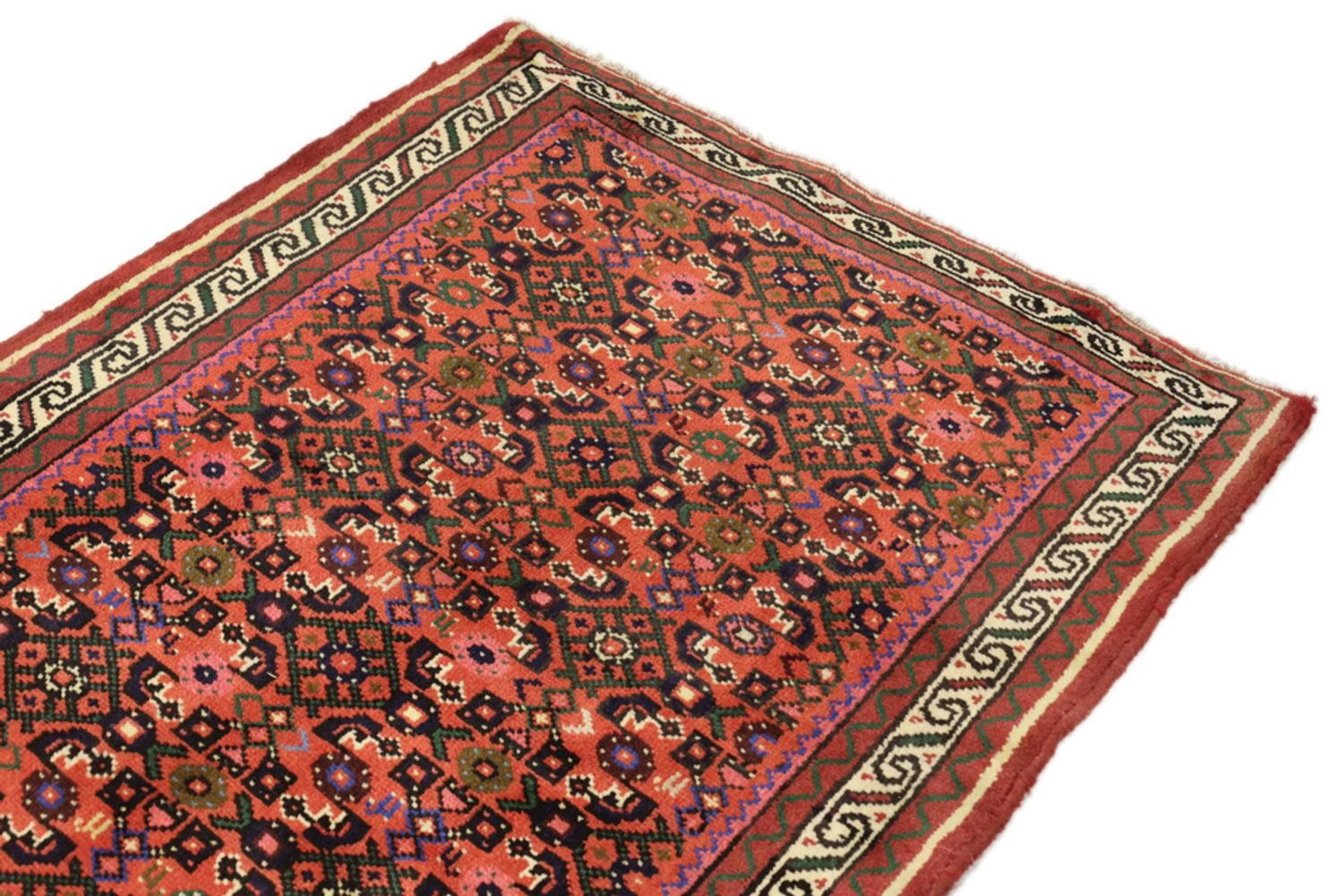 Alfombra de pasillo Alfombra persa - Nómada - 610 x 90 cm - óxido