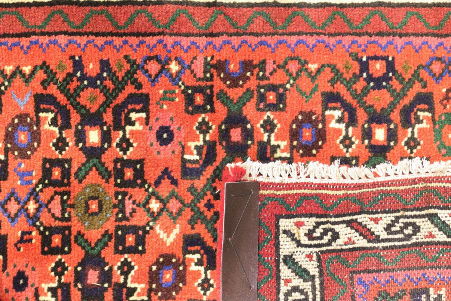 Alfombra de pasillo Alfombra persa - Nómada - 610 x 90 cm - óxido