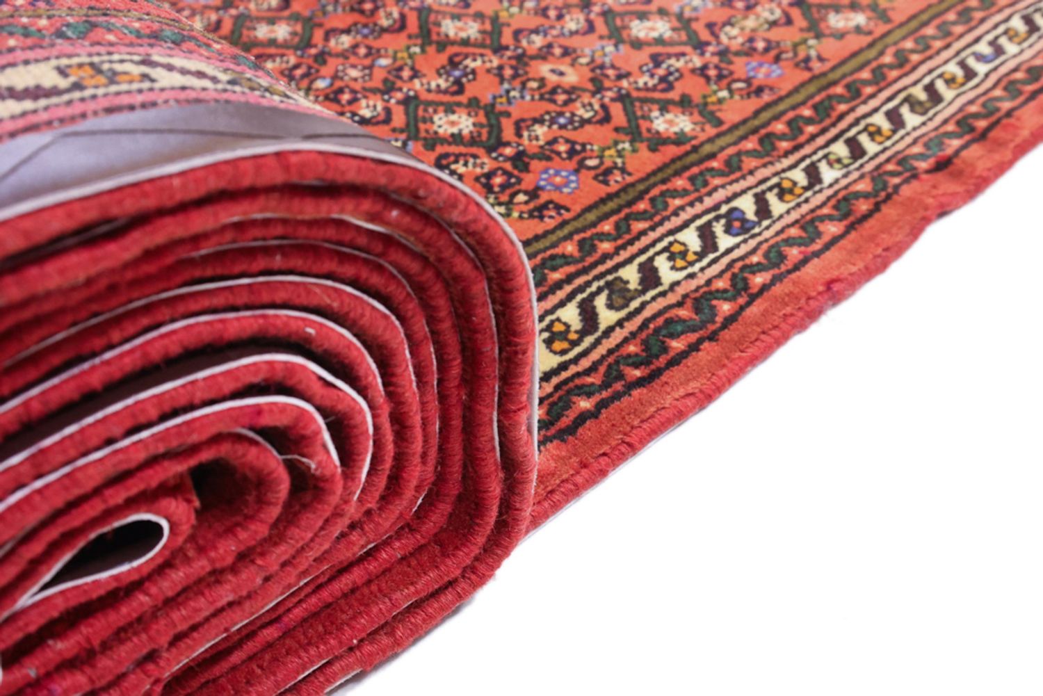 Alfombra de pasillo Alfombra persa - Nómada - 980 x 80 cm - óxido