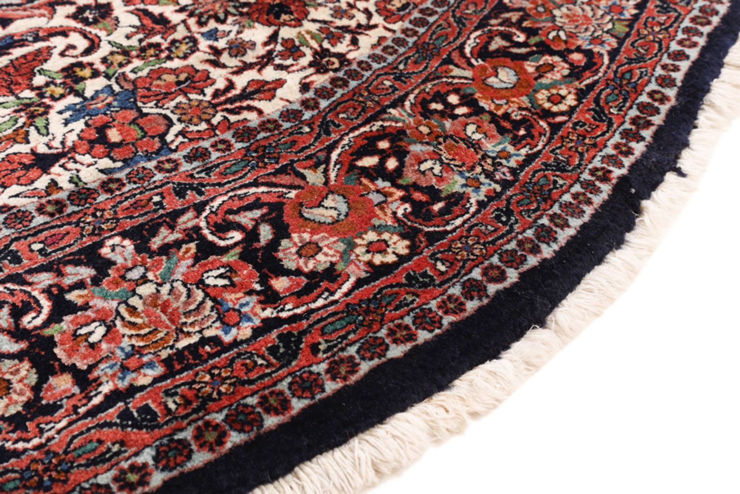 Alfombra persa - Bidjar redondo  - 205 x 202 cm - óxido