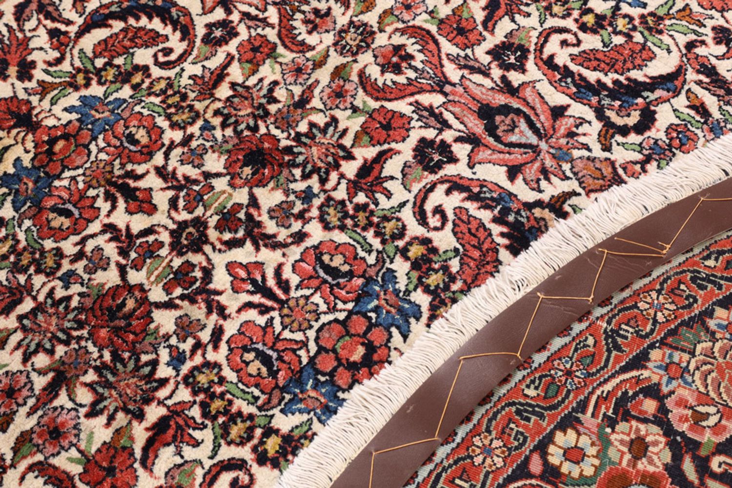 Alfombra persa - Bidjar redondo  - 205 x 202 cm - óxido