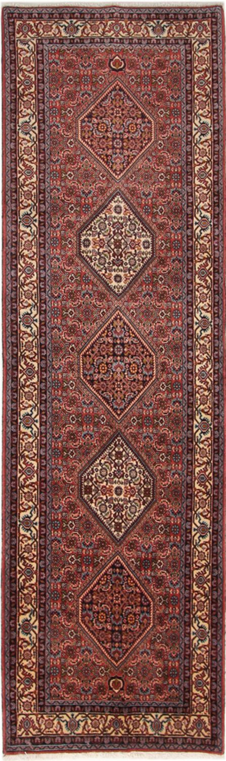 Alfombra de pasillo Alfombra persa - Nómada - 305 x 86 cm - óxido