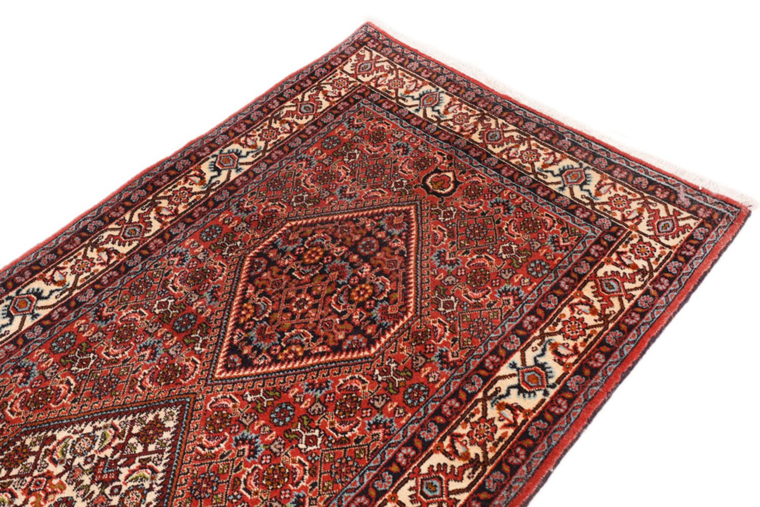 Alfombra de pasillo Alfombra persa - Nómada - 305 x 86 cm - óxido