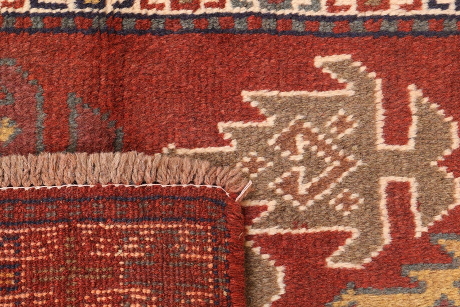 Alfombra de pasillo Alfombra persa - Nómada - 195 x 65 cm - rojo