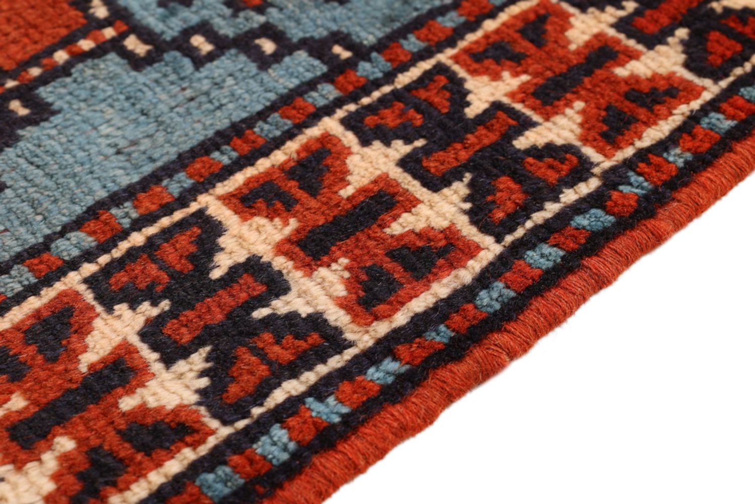 Alfombra de pasillo Alfombra persa - Nómada - 190 x 60 cm - rojo