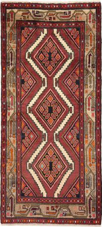 Alfombra de pasillo Alfombra persa - Nómada - 185 x 80 cm - óxido