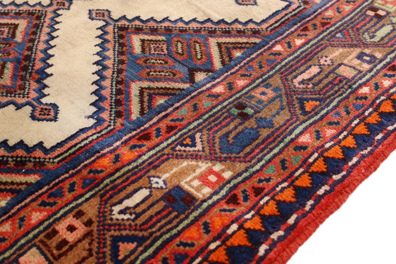 Alfombra de pasillo Alfombra persa - Nómada - 545 x 90 cm - óxido