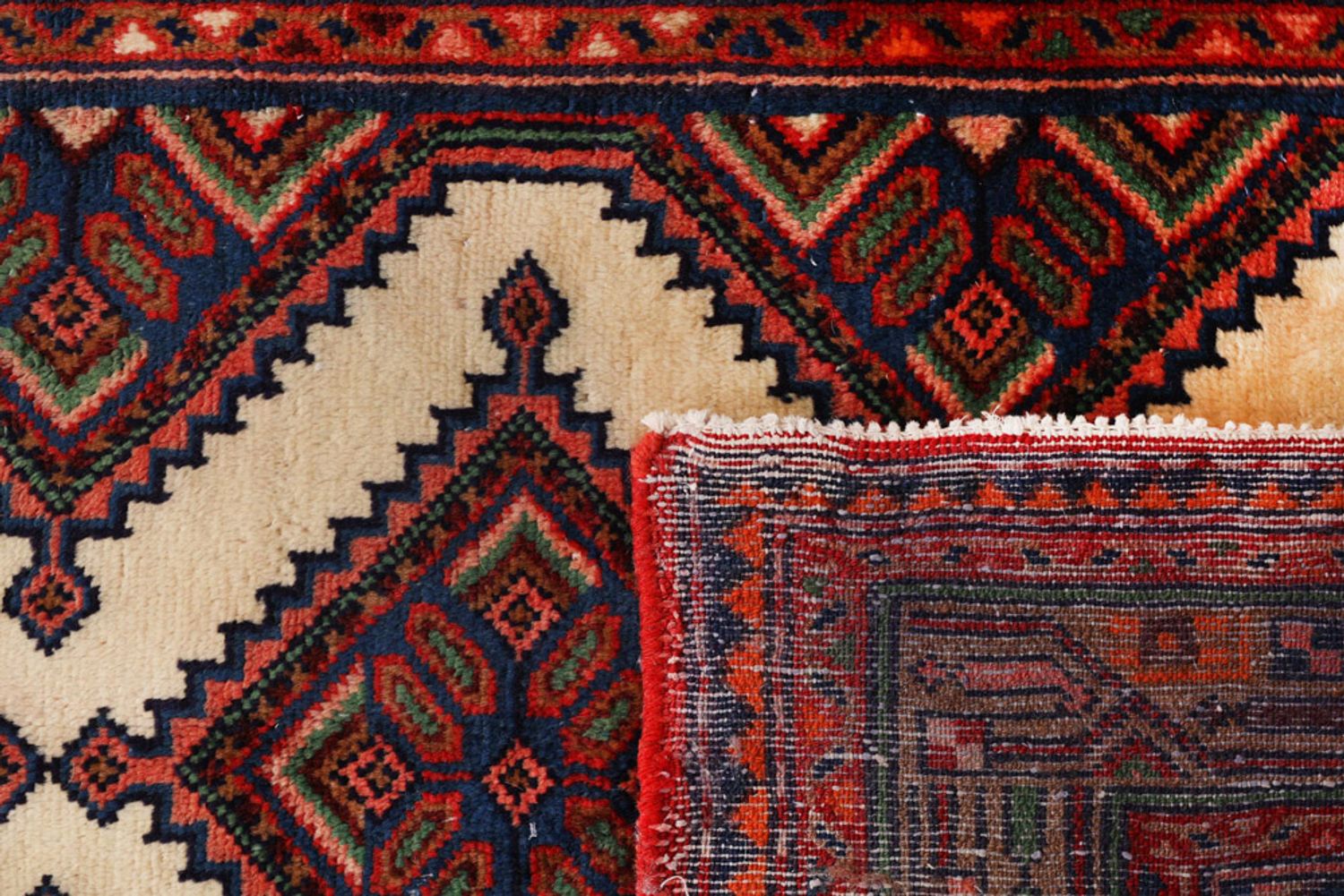 Alfombra de pasillo Alfombra persa - Nómada - 545 x 90 cm - óxido