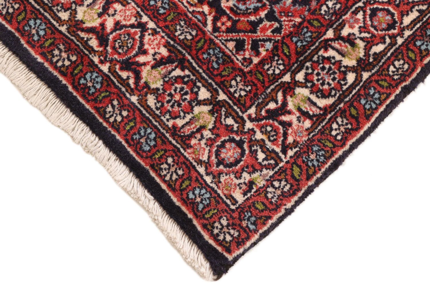 Perský koberec - Bijar - 102 x 70 cm - rezavá