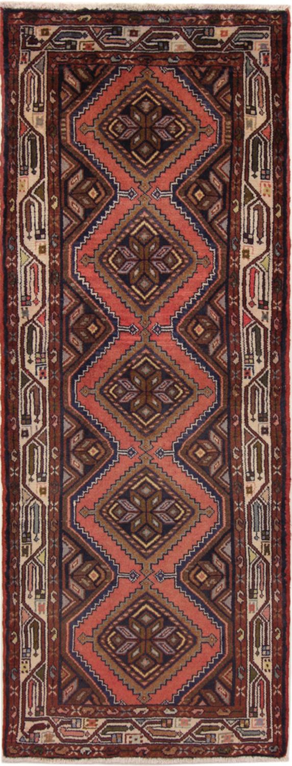 Alfombra de pasillo Alfombra persa - Nómada - 207 x 79 cm - óxido