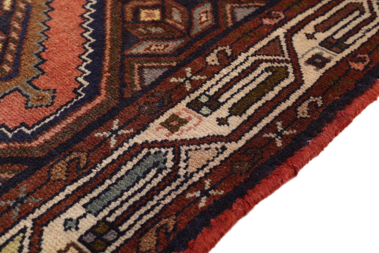 Alfombra de pasillo Alfombra persa - Nómada - 207 x 79 cm - óxido