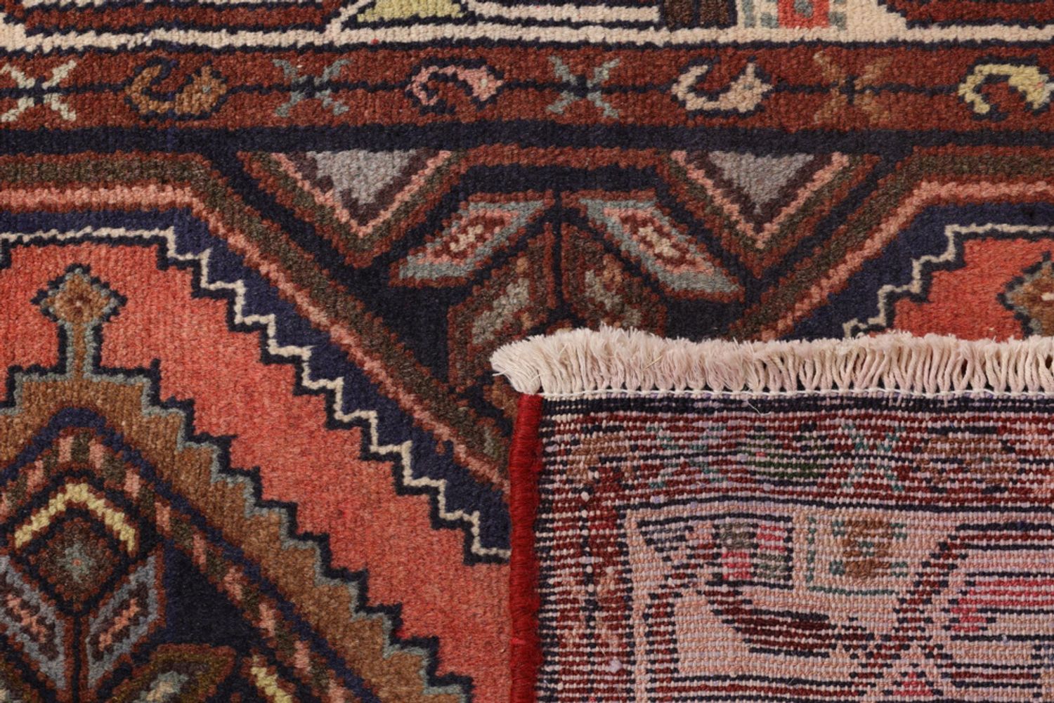 Alfombra de pasillo Alfombra persa - Nómada - 207 x 79 cm - óxido