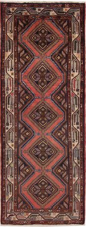 Alfombra de pasillo Alfombra persa - Nómada - 207 x 79 cm - óxido