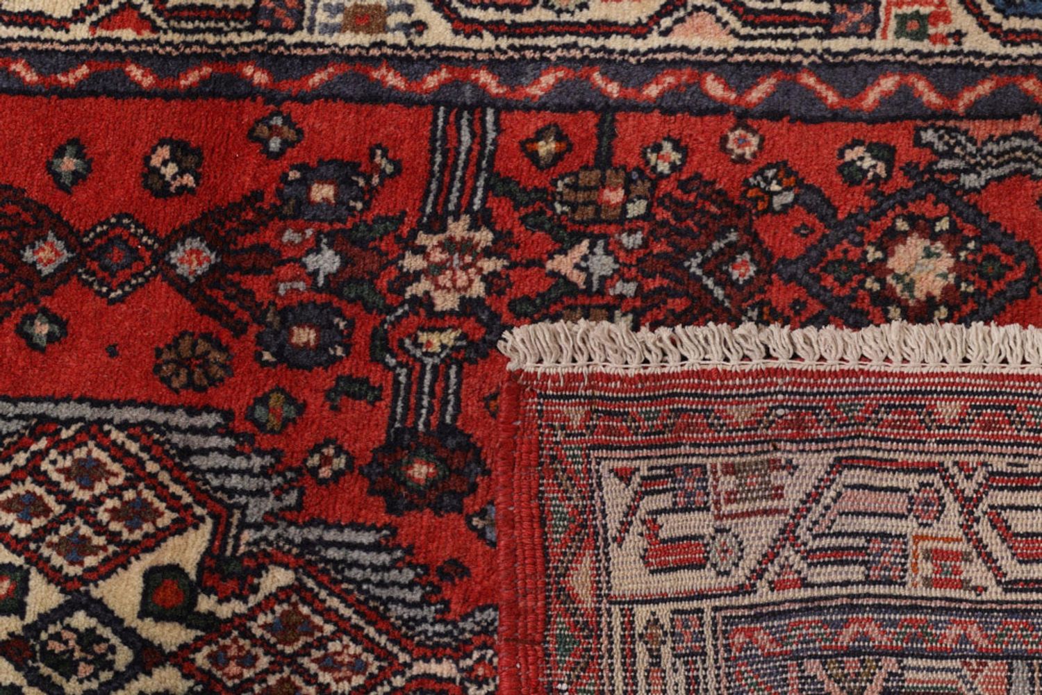 Alfombra persa - Nómada - 140 x 80 cm - rojo