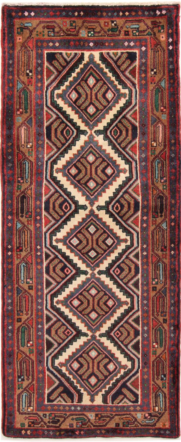 Alfombra de pasillo Alfombra persa - Nómada - 188 x 76 cm - óxido