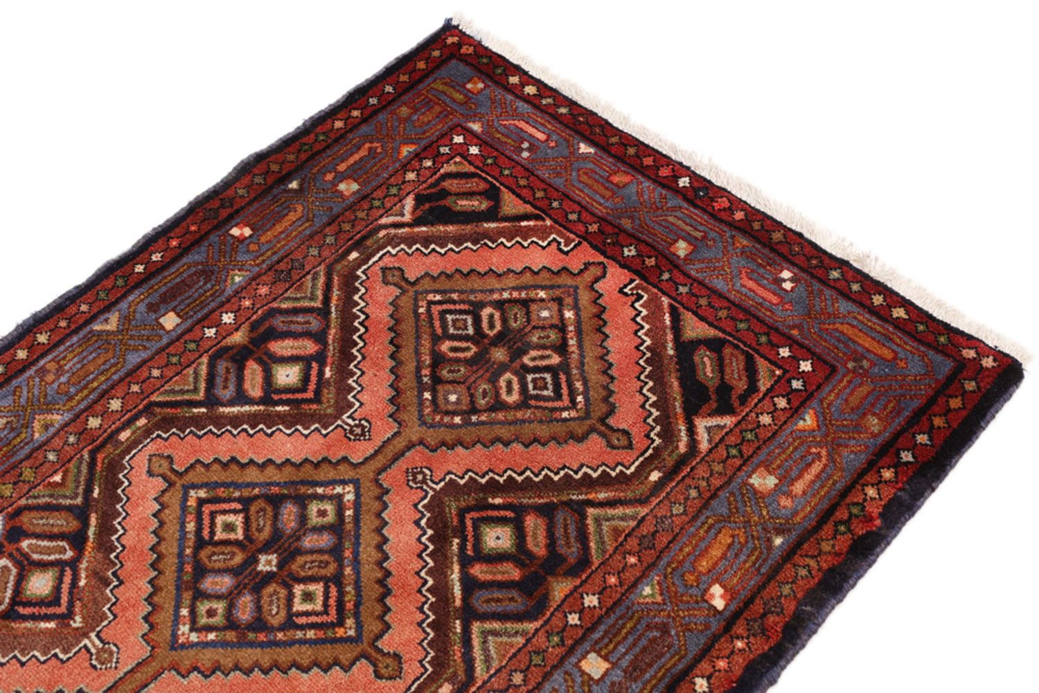 Alfombra de pasillo Alfombra persa - Nómada - 180 x 80 cm - óxido